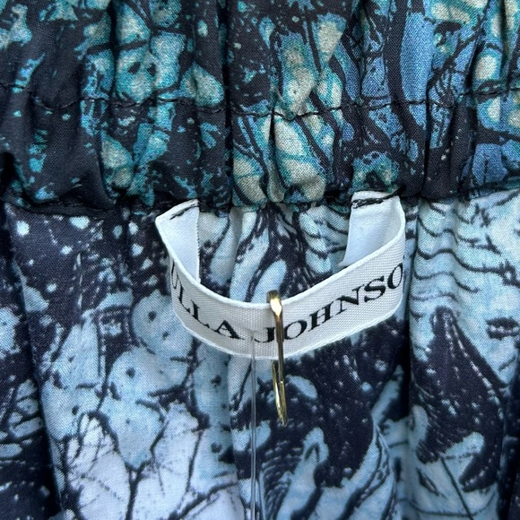 New Ulla Johnson Iliana Floral Print Midi Dress Cotton Rainforest 2 - Picture 5 of 16